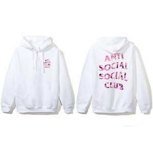 Anti Social Social Club Beverly Pink Camo Hoodie M